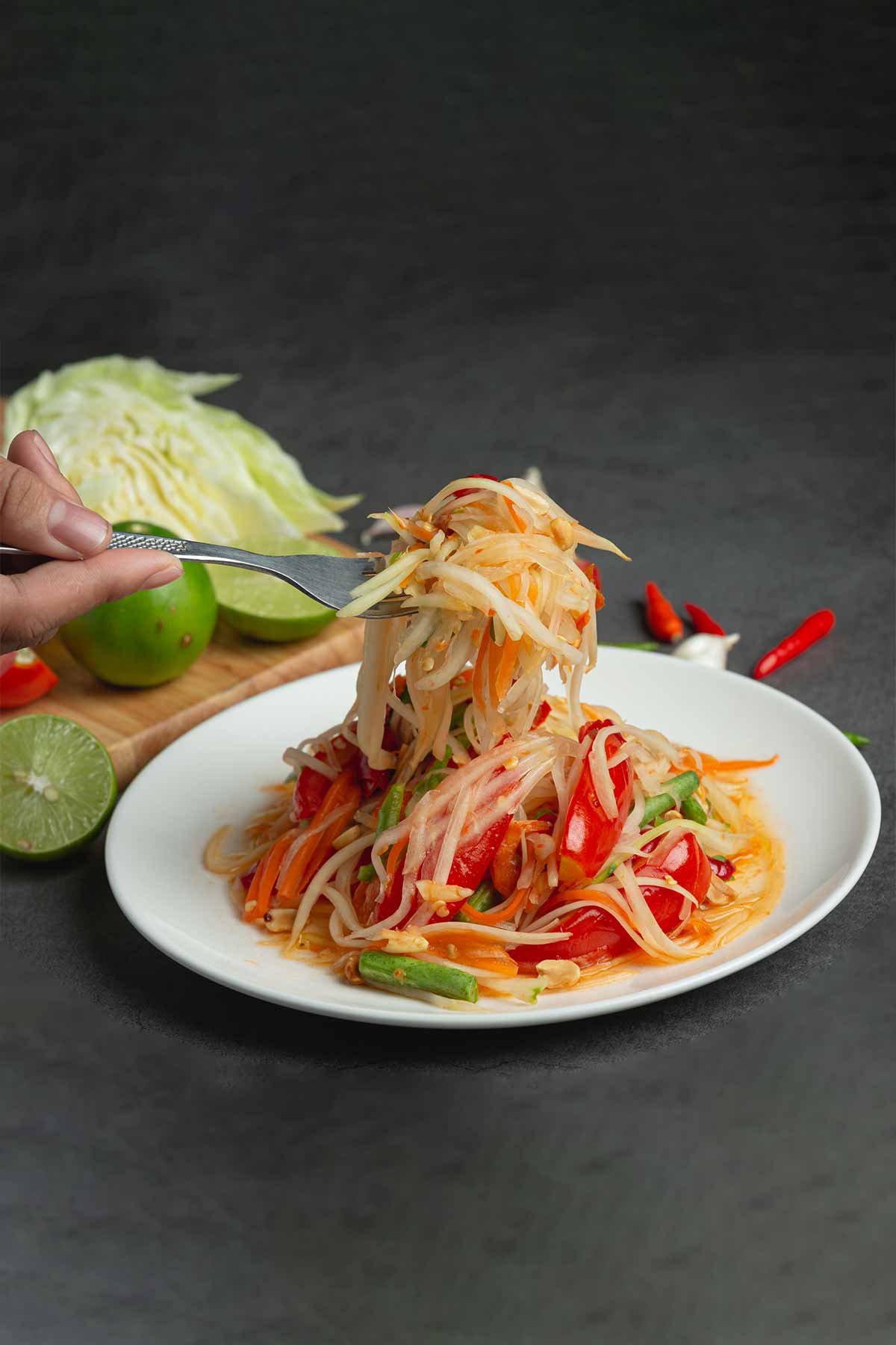 Tahn Thai Papaya Salad